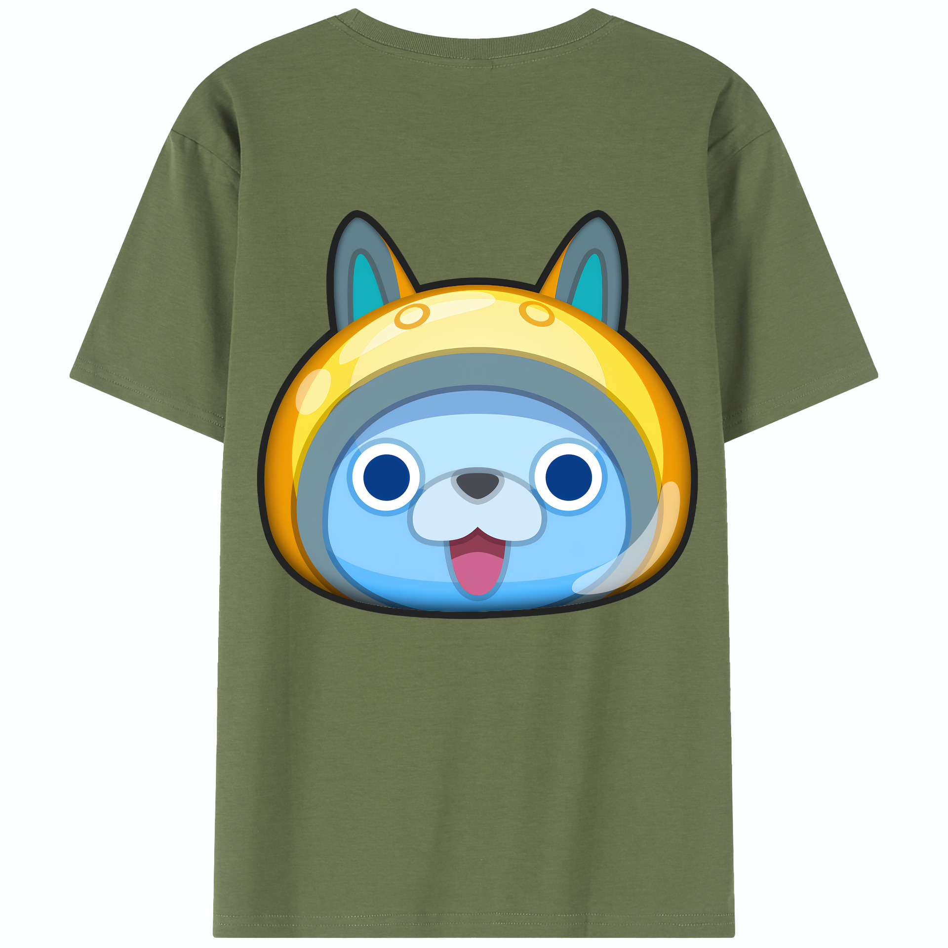 （画像用） 妖怪ウォッチ Yo-kai Watch 綿100％半袖Tシャツ（背面プリント）